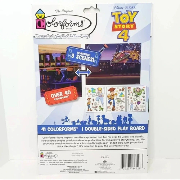 🆕 Colorforms Toy Story 4 Sticker Story Adventure - Picture 2 of 6